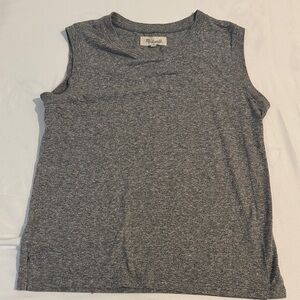 Madewell Charcoal Muscle Tee